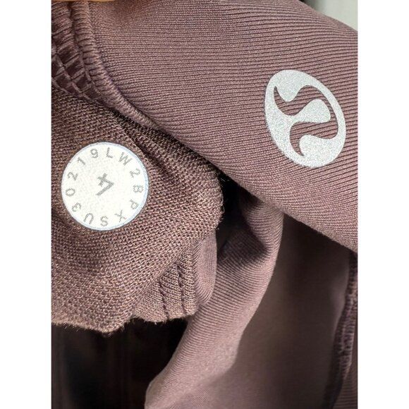 Lululemon Cherry Cola High Neck Medium Support Racerback Activewear Ignite Bra - Picture 6 of 11